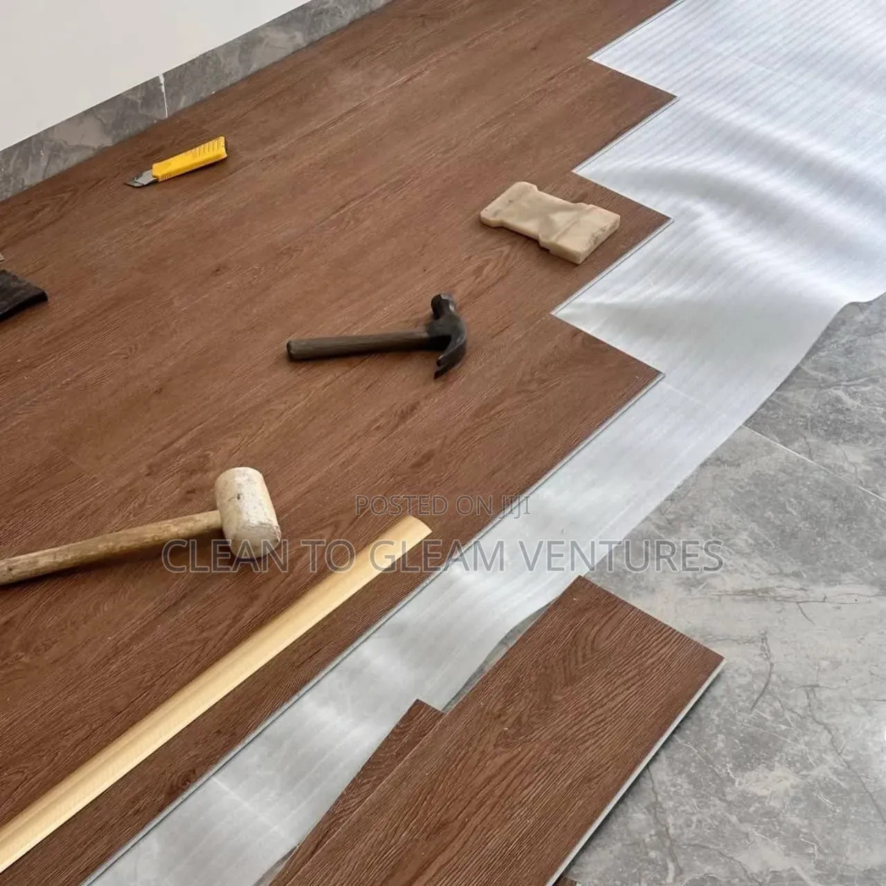 Virgin Spc Flooring And Skirting: Supply And Fix