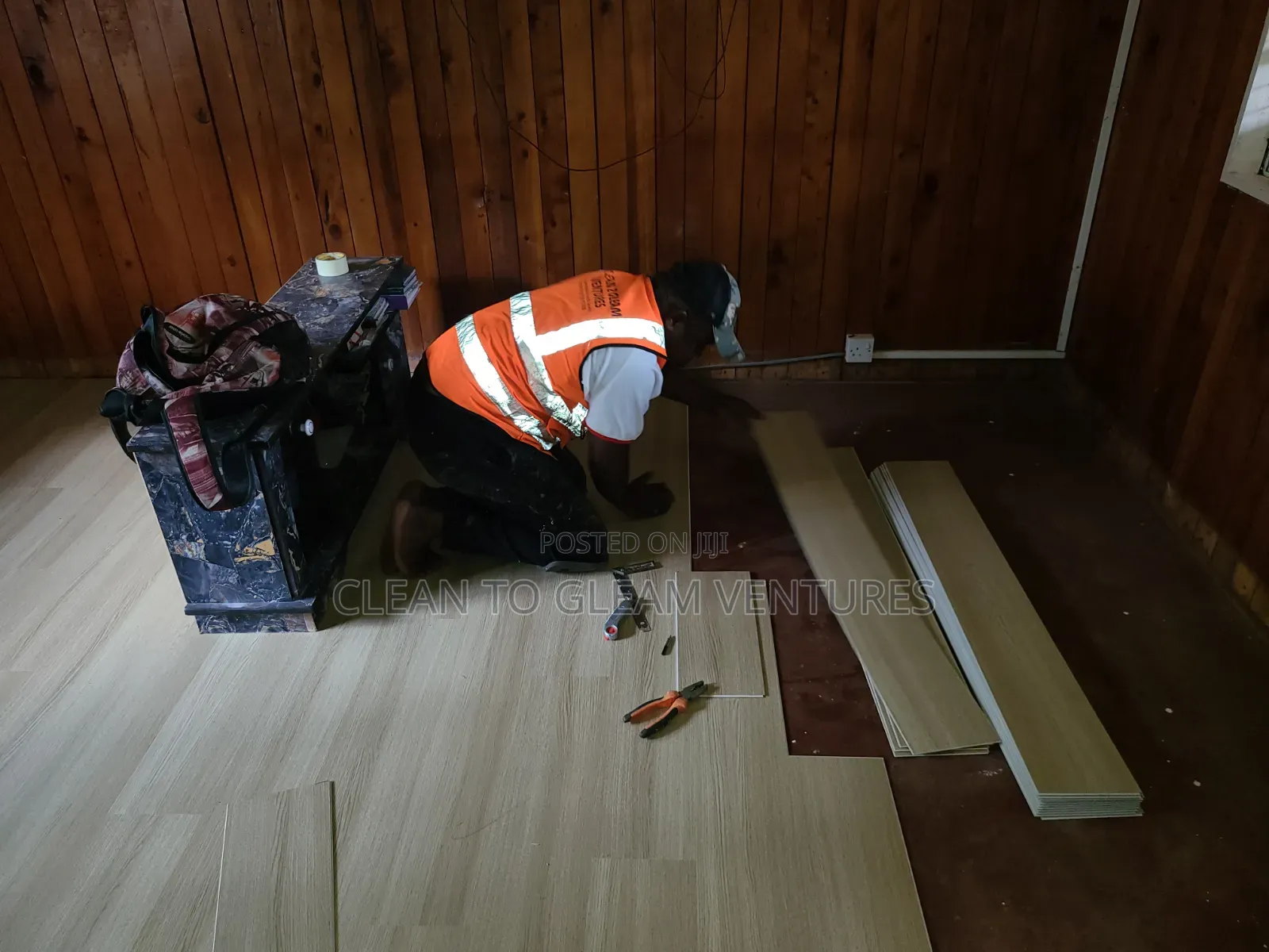 Virgin Spc Flooring And Skirting: Supply And Fix