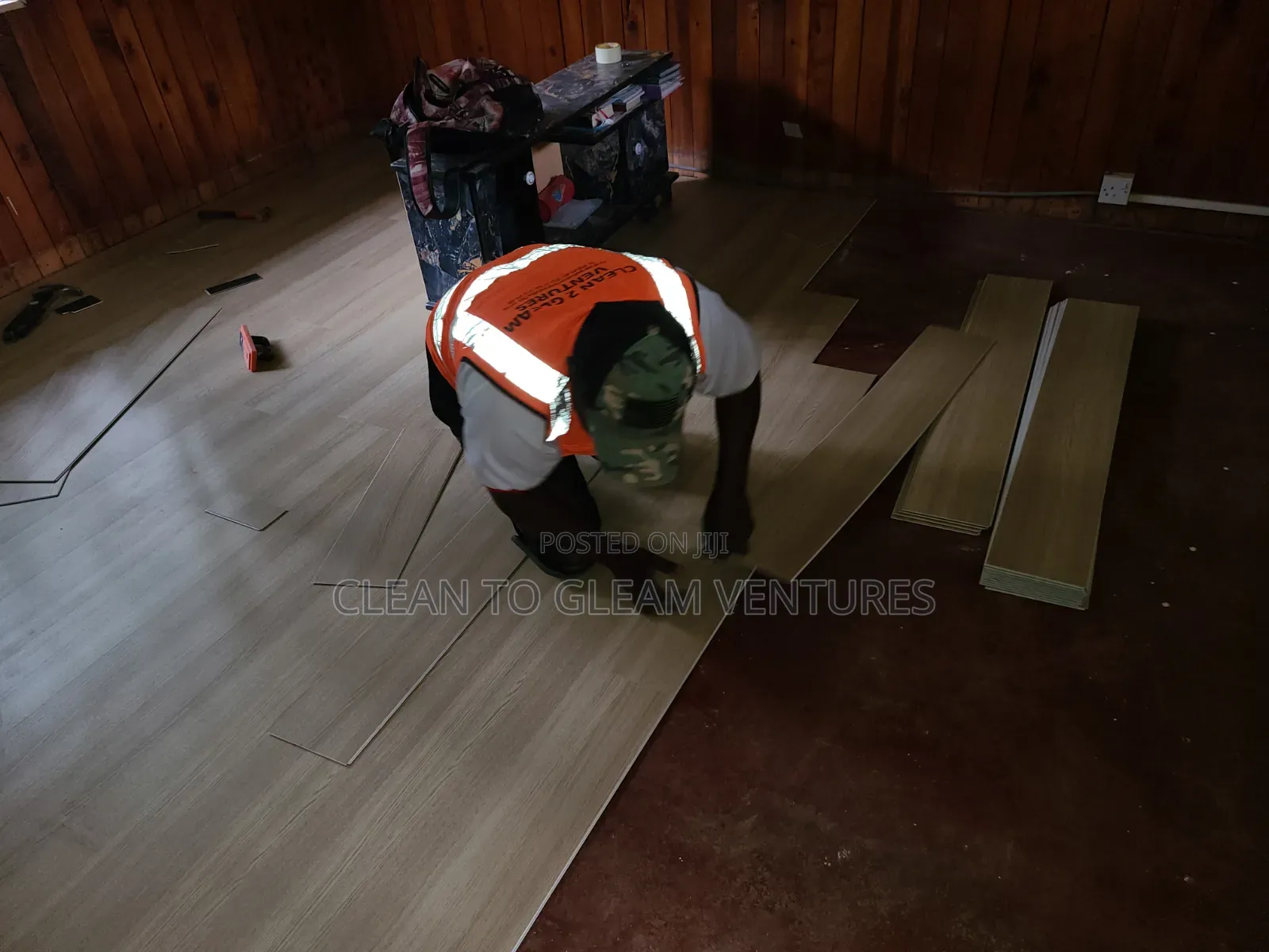 Virgin Spc Flooring And Skirting: Supply And Fix
