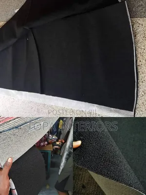 Black Wall to Wall Carpets for Office Floor Insulation