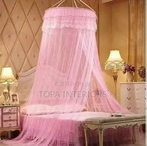 Better Home 4x6 Pink Round Mosquito Net