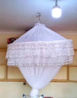 Circular Fine Meshed Round Bed Nets for 6x6 Bed