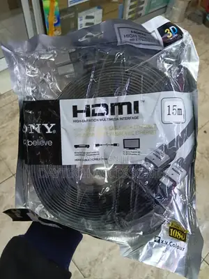Sony 15m Flat Hdmi to Hdmi High Speed Cable.
