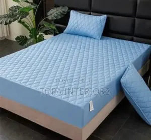 Sky Blue School Bed Absorbent Waterproof Mattress Protectors