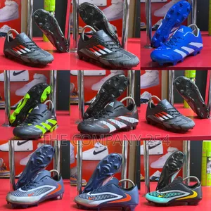Quality Casual Designer Uniform Kids Soccer Football Shoes Size 30-40