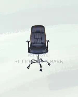 New Leather Office Chair High Back Padded Armrests Nairobi Special