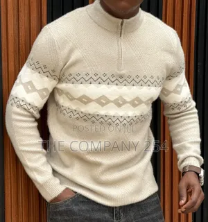 Quality Casual Designer Fleech Quarter Zip Sweatshirt for Men
