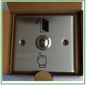Metallic Exit Button