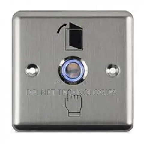 Metallic Exit Button