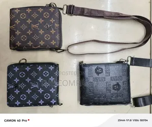 Quality Leather Designer Lv Versace Gucci Sling Chest Bags