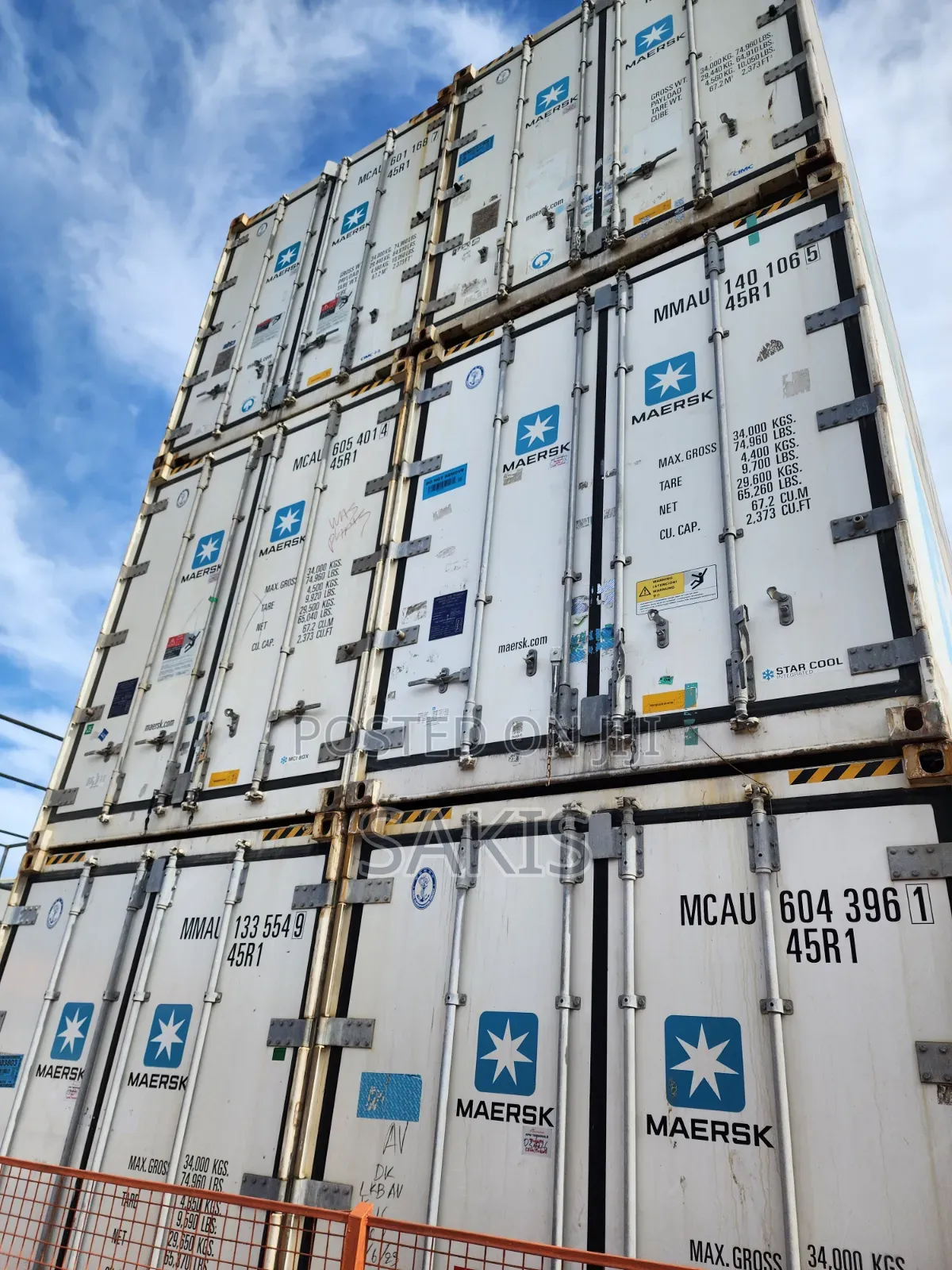 Controlled Temperature! 40ft Reefer Containers in Kenya!