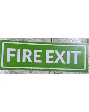 Quality Fire Exit Sigh