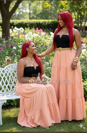 Boho Maxi Linen Skirts