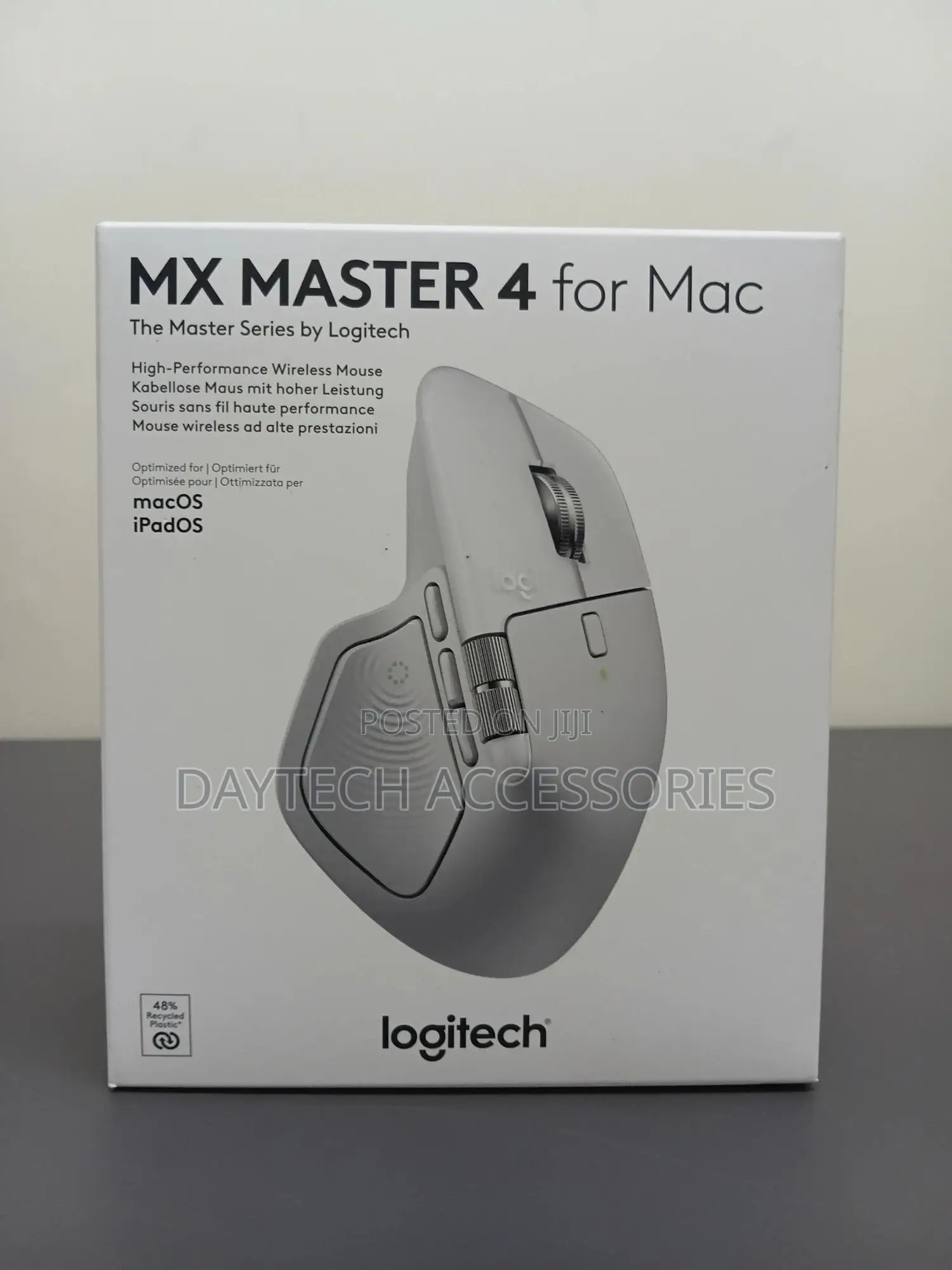 The Logitech Mx Master 4 for Mac - Grey