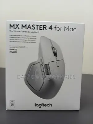 The Logitech Mx Master 4 for Mac - Grey