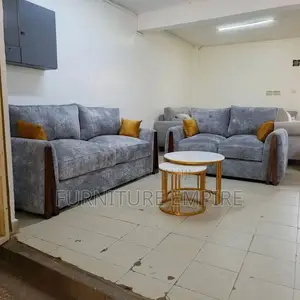 Elegant Grey Sofa