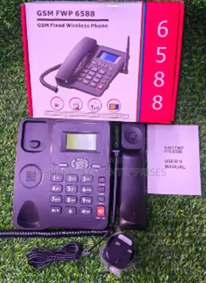 Fixed Wireless Gsm Phone 6588 – Dual Sim Support