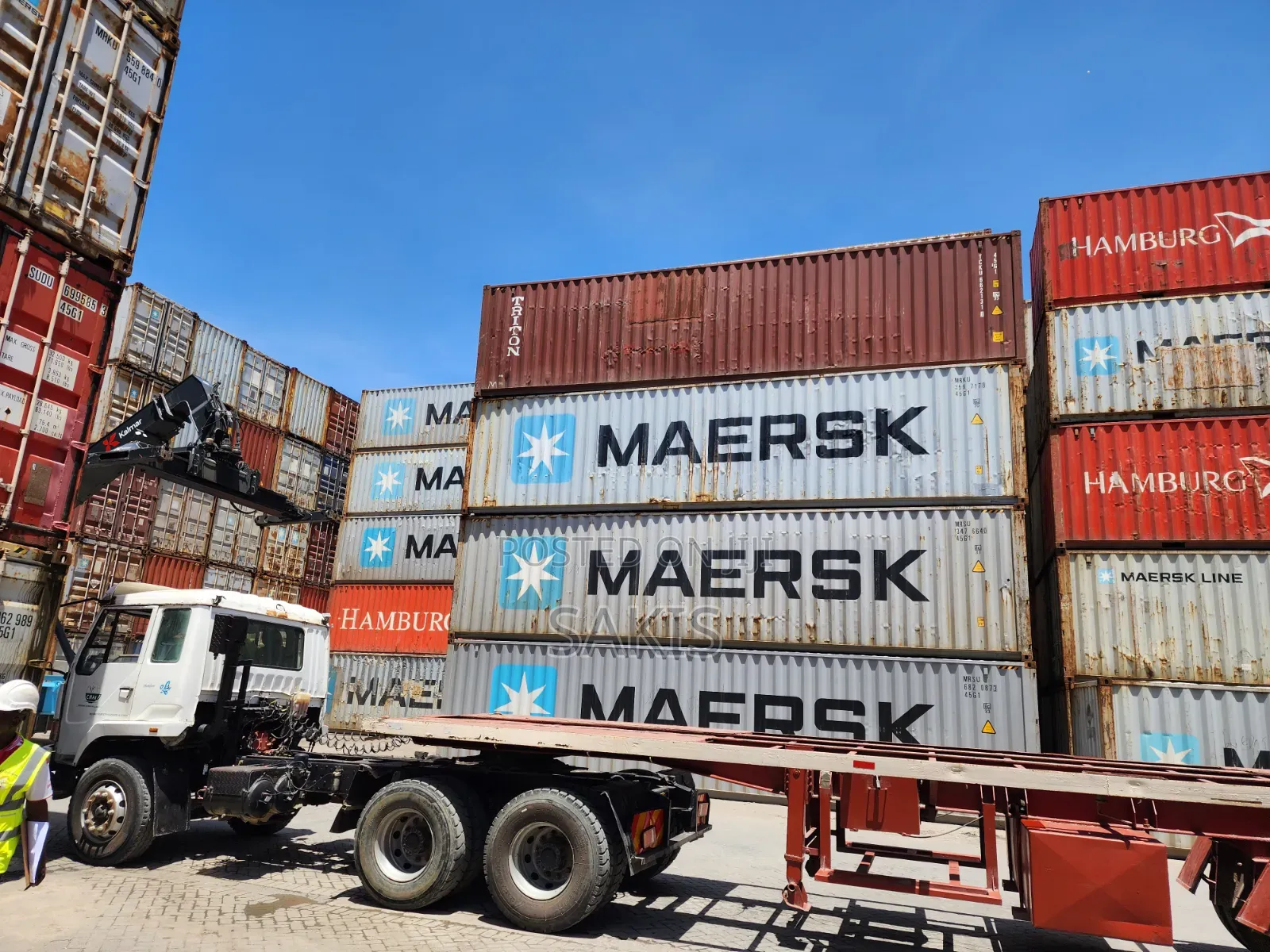 Low Cube 40ft Shipping Containers in Kenya