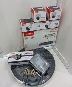 Dahua CCTV Security Cameras / Dahua 4 Channel Kit