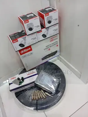 Dahua Camera 4 Channel Complete Installation Full Kit