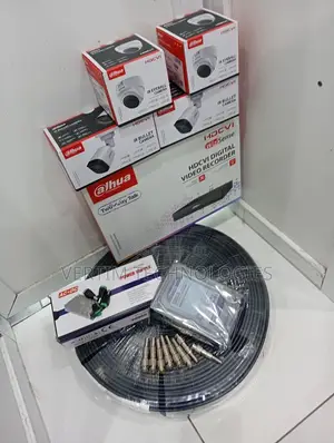 Dahua New 4 Channel Full Hd CCTV Camera Kit With 500gb HDD