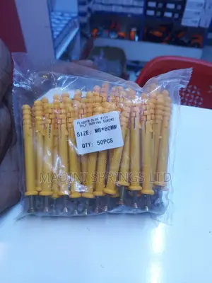 Wall Plug With Self Tapping Screw 8mx80mm(50pcs in a Pkt)