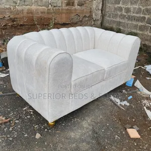 White 2 Seater Sofa