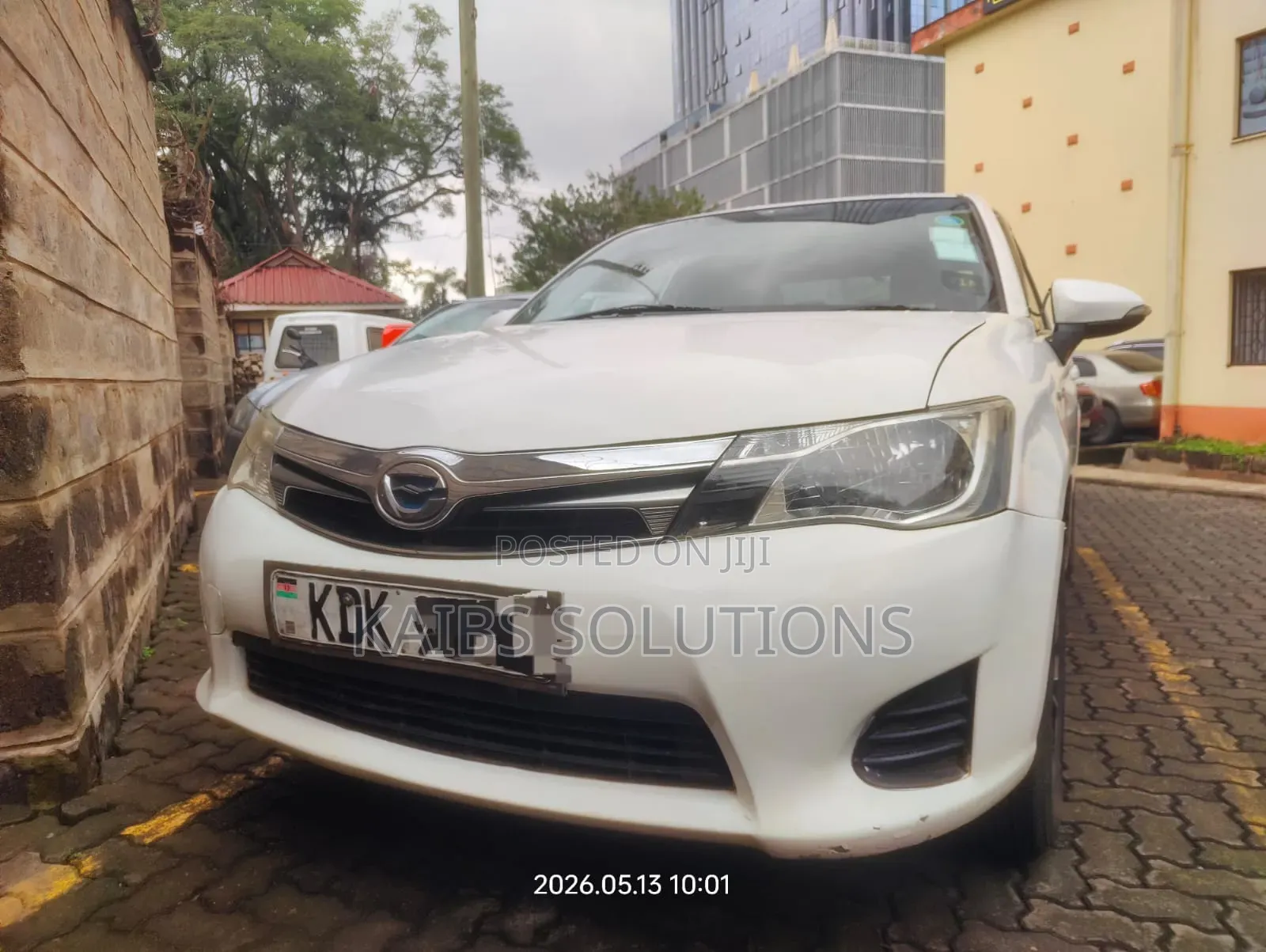 Toyota Axio 1.5 Hybrid 2WD 2015 White