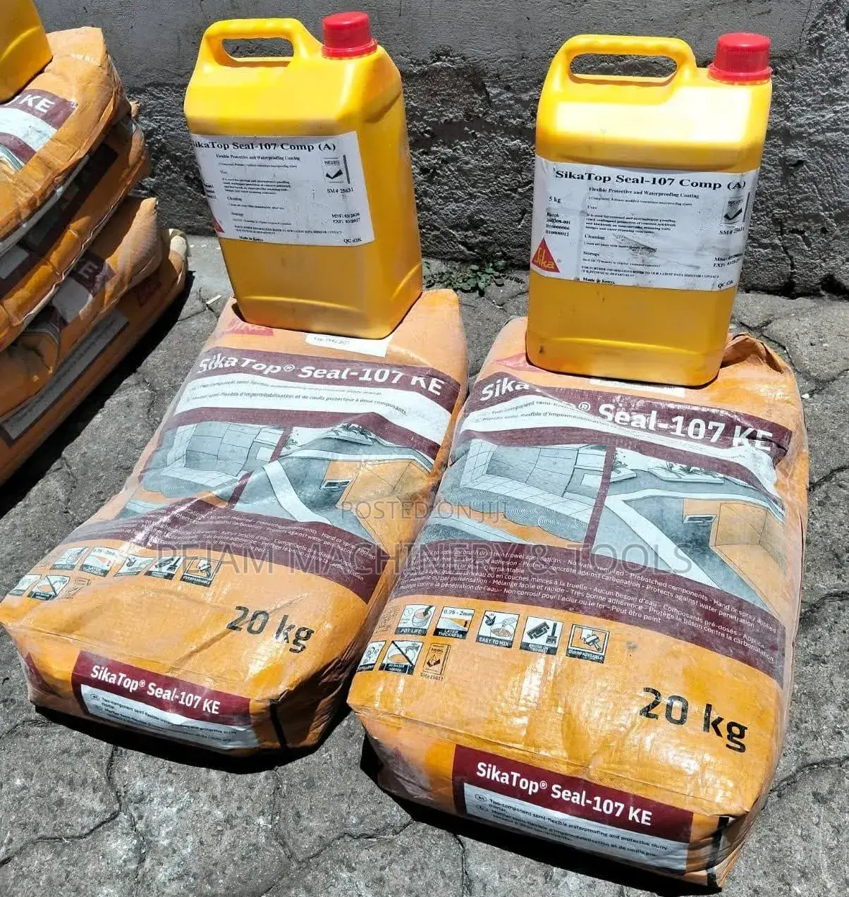 Sika Top Seal 107 Waterproofing Complete Kit