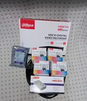 Dahua 4 CCTV 4 Channel Kit 1080p Full Color