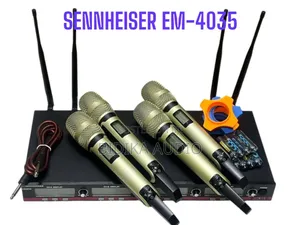 Brand New Sennheiser Em 4035 4-Channel Uhf Wireless Microphone System