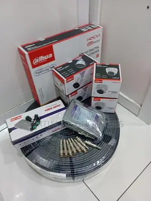 Dahua 4 Camera CCTV Kit 4ch DVR Home Office Security Package