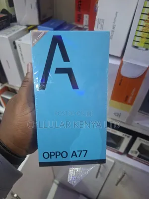 New Oppo A77 4G 128 GB Black