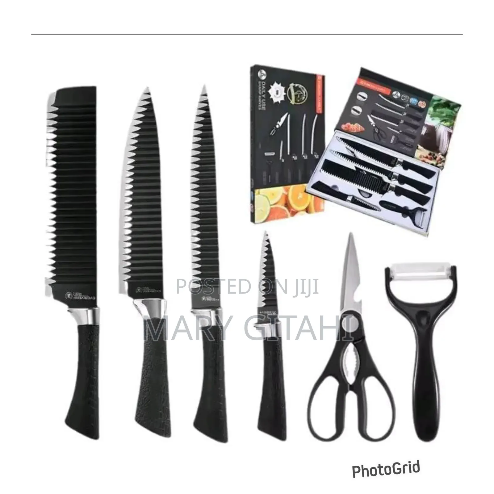 6pcs Zepter Knife Gift Pack Set