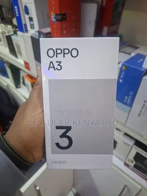 New Oppo A3 256 GB Black