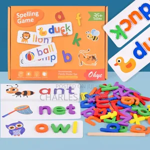 Wooden Spelling Game