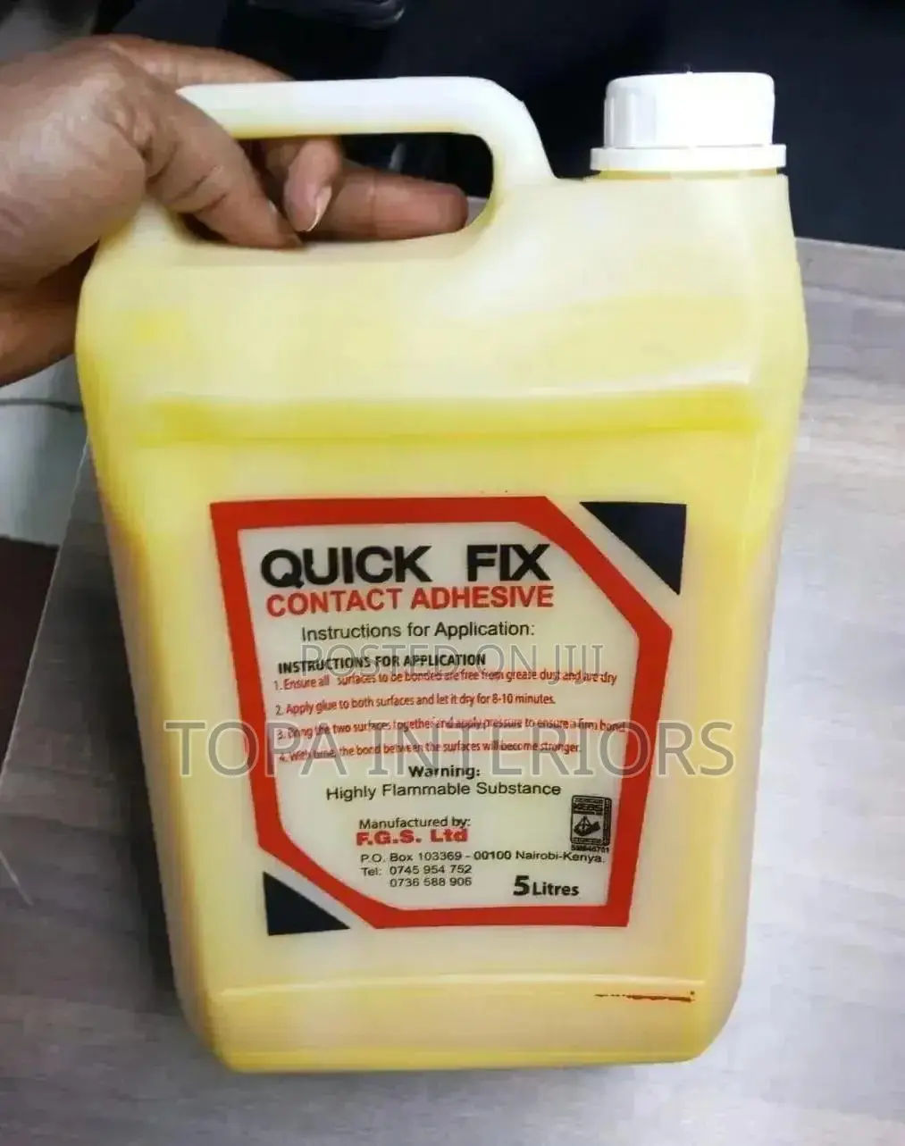 Woodworking Quick Fix Conta Glue General Use Construction Adhesive