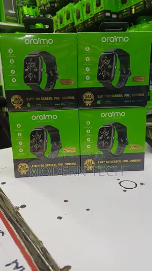 Oraimo Watch 5 Lite 2.01" Hd Ip68 Smart Watch
