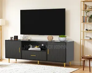Tv Stand: Modern Tv Console Unit With Storage
