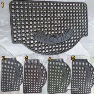 Welcome Door Mat ,74 Cm*44 Cm Heavy Anti-Slip Rubber Entrance Mat