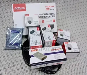 Dahua New 4 Channel Full Hd CCTV Camera Kit With 500gb HDD