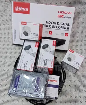 Dahua 4 Channel Complete Kit Camera Set