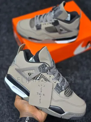 These Are the Nike Air Jordan 4 Retro "Cave Stone",Cactus Jack