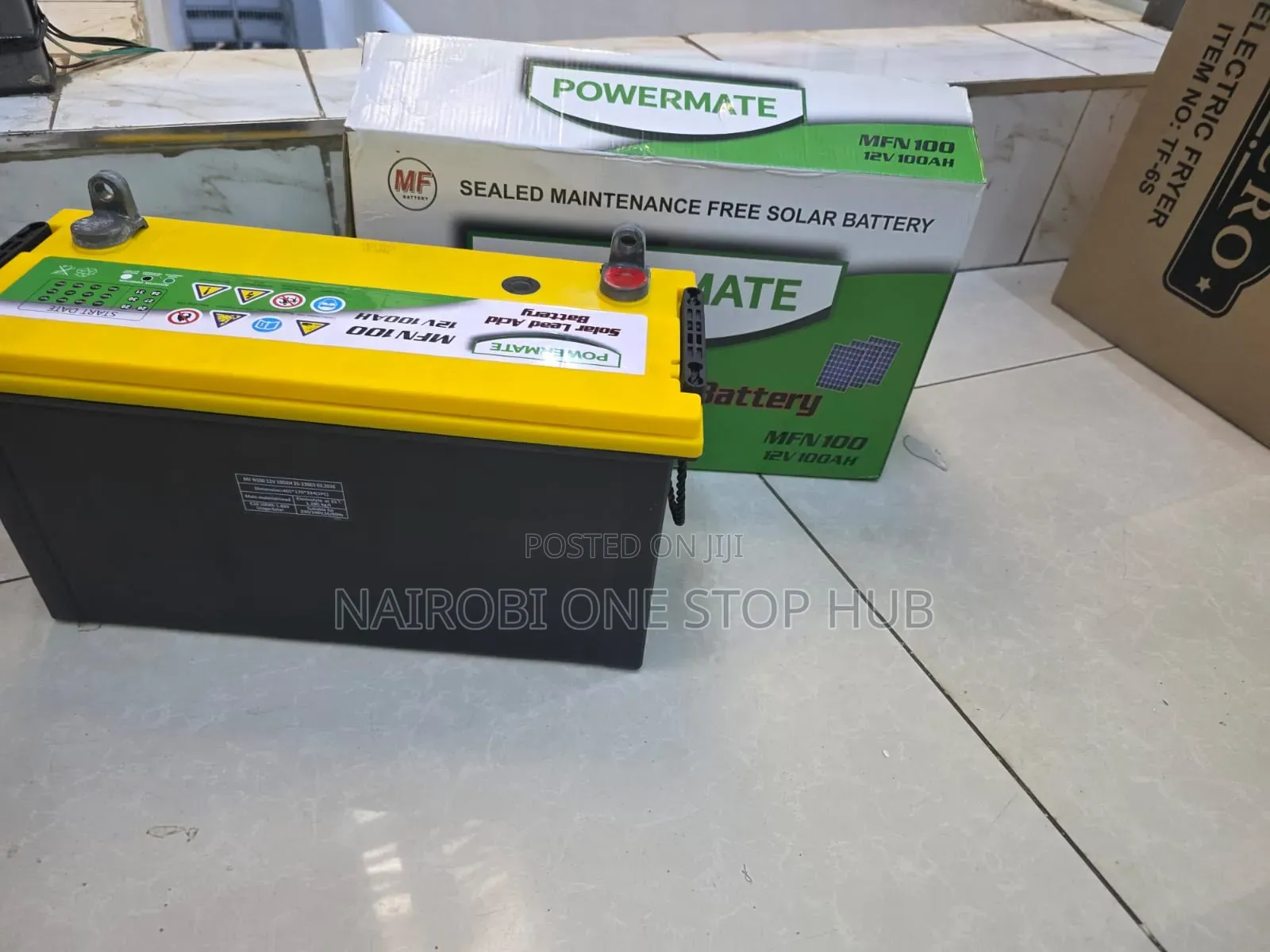 Deep Cycle Solar Battery 100ah
