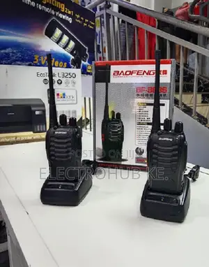 Baofeng Two Way Radios Pair 3km Portable Walkie Talkies