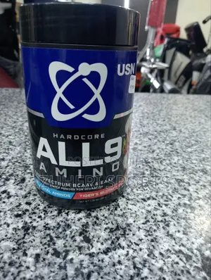 Hardcore All 9 Amino 390g :Tigers Blood Flavour