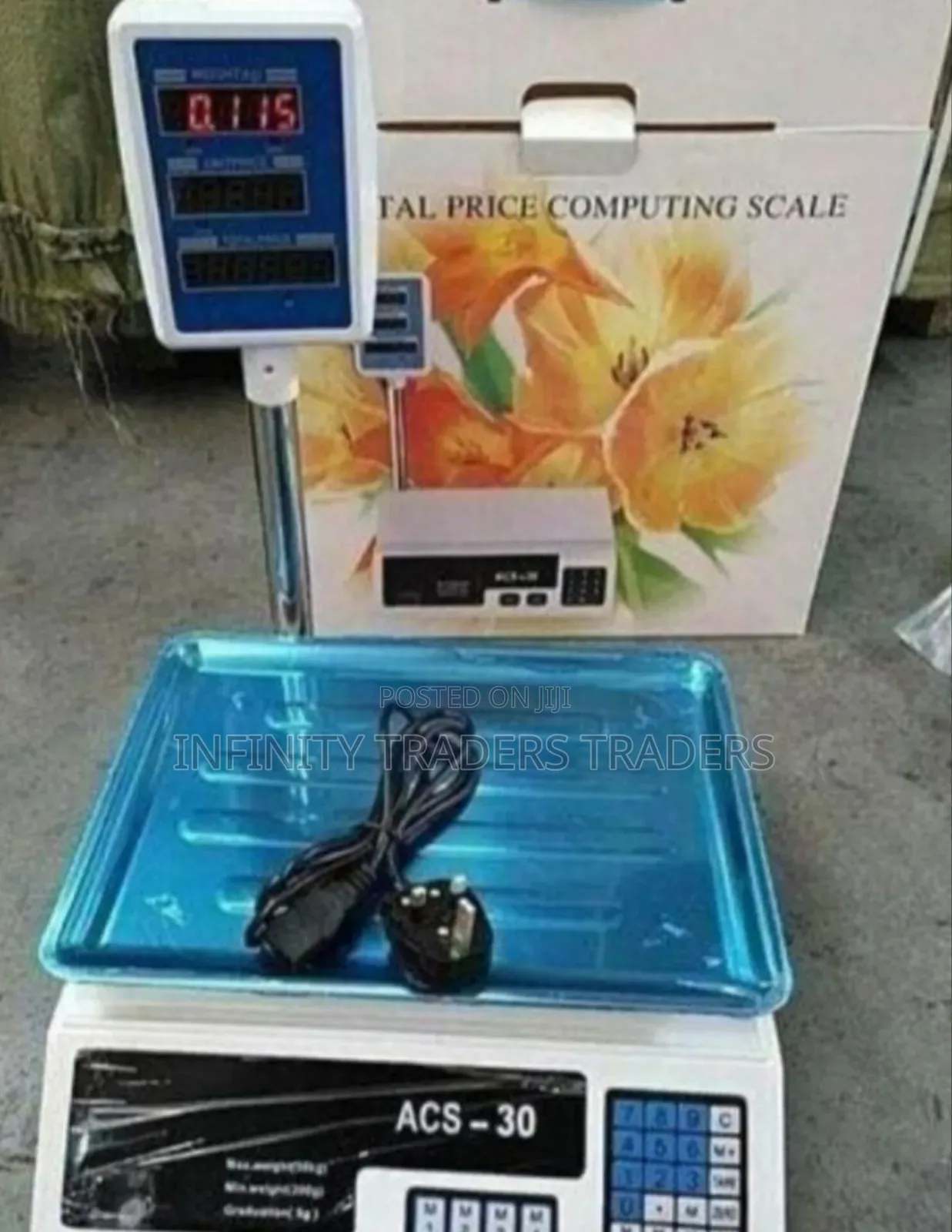 Digital Heavy Duty Computing Scale With Arm