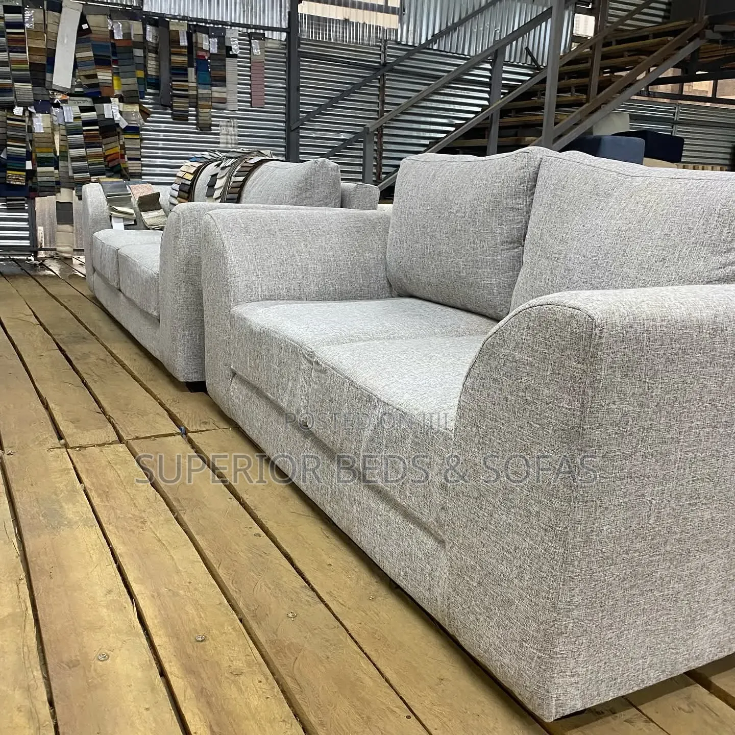Cozy 3 Seater Sofa Set