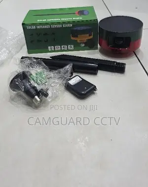 Home Siren Solar Alarm With Infrared Motion Sensor