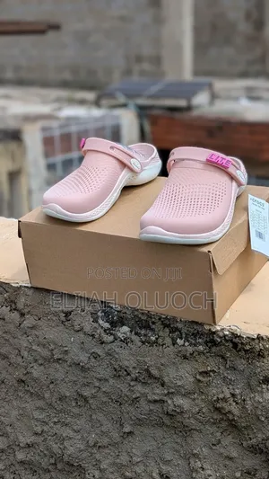 Pink Literide Crocs Sandals
